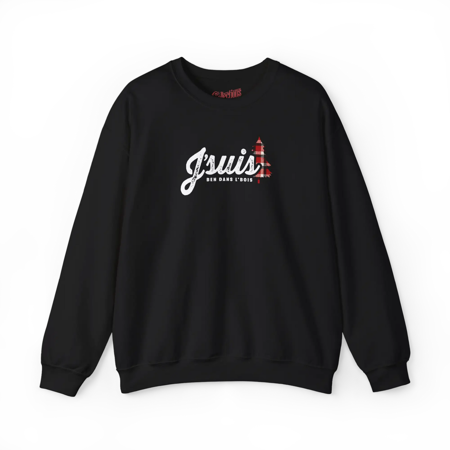 #camping - Sweat-shirt - Sweat-shirt – J’suis ben dans l’bois