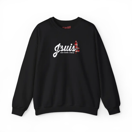 #camping - Sweat-shirt - Sweat-shirt – J’suis ben dans l’bois