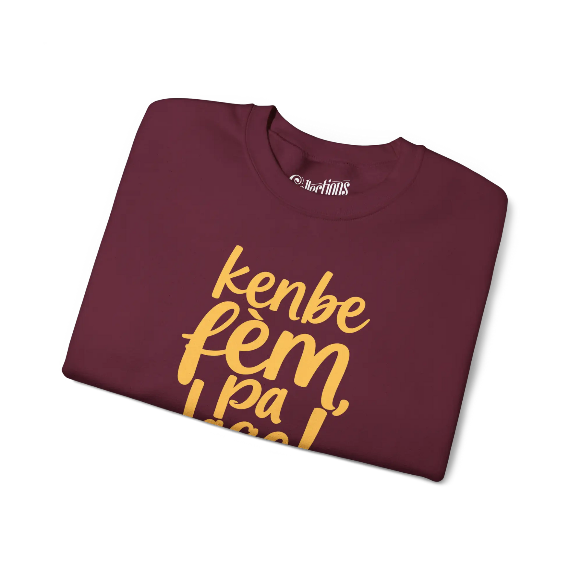 Créolofolie - Sweat-shirt - Sweat-shirt - Kenbe Fèm Pa Lage!