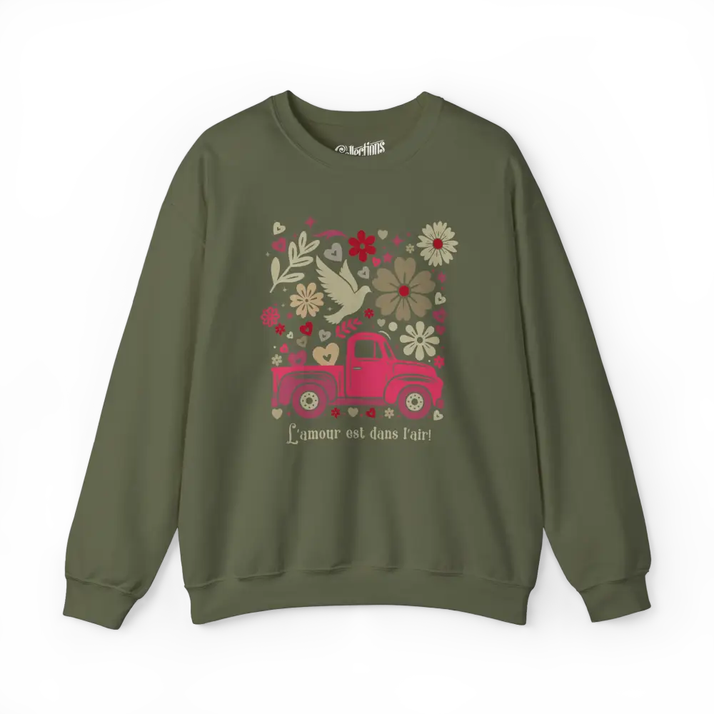 Saint-Valentin - Sweat-shirt - Sweat-shirt - L’amour est dans l’air