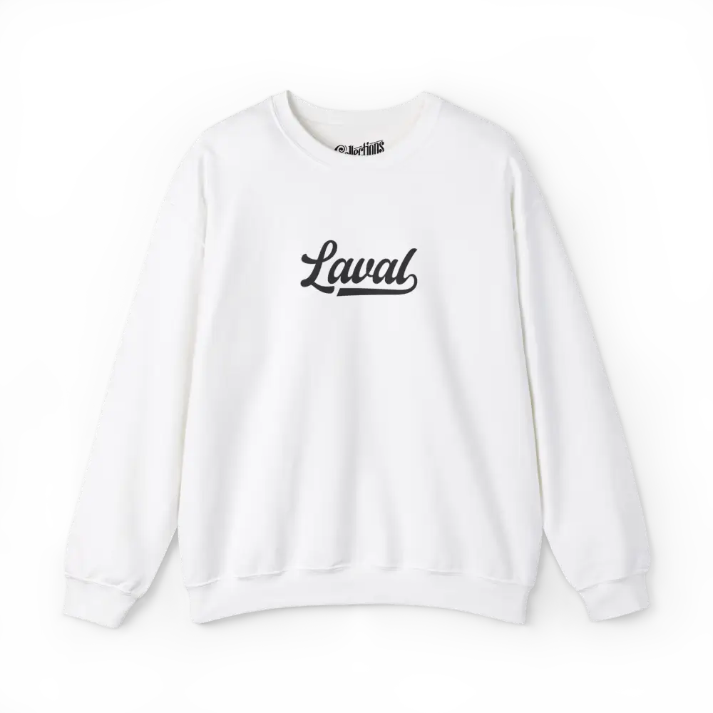 Local D’abord - Sweat-shirt - Sweat-shirt - Laval Inspirant - Blanc / S / M