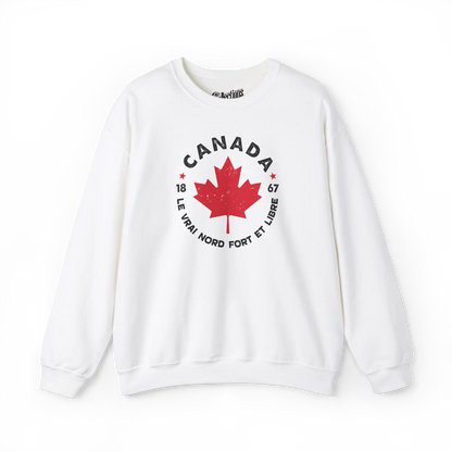 Local D’abord - Sweat-shirt - Sweat-shirt - Le Vrai Nord - Blanc / S / M