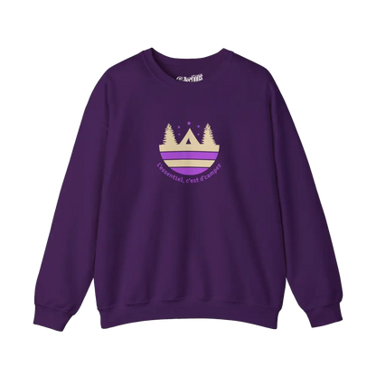 #camping - Sweat-shirt - Sweat-shirt - L’essentiel c’est de camper