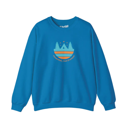 #camping - Sweat-shirt - Sweat-shirt - L’essentiel c’est de camper