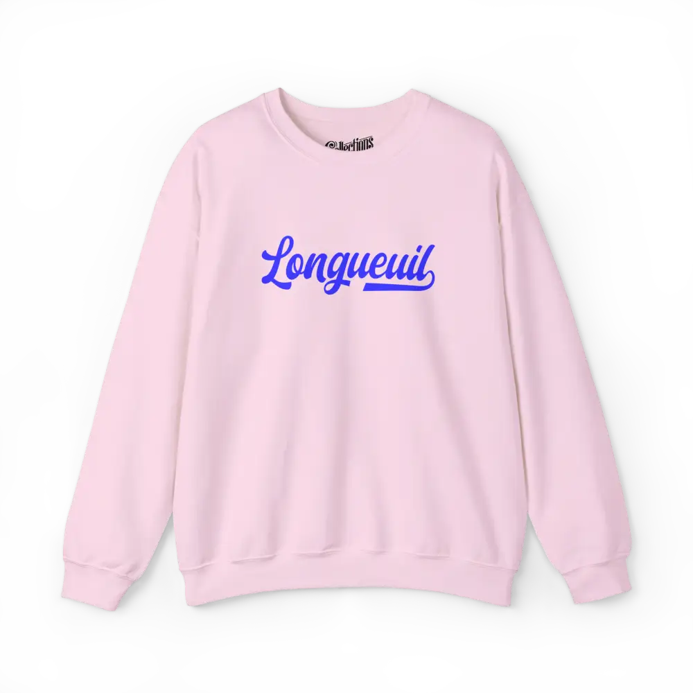 Local D’abord - Sweat-shirt - Sweat-shirt - Longueuil Vibrant - Rose clair / S / M