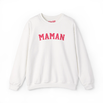 Famille et Cie - Sweat-shirt - Sweat-shirt - Maman - Blanc / S / M
