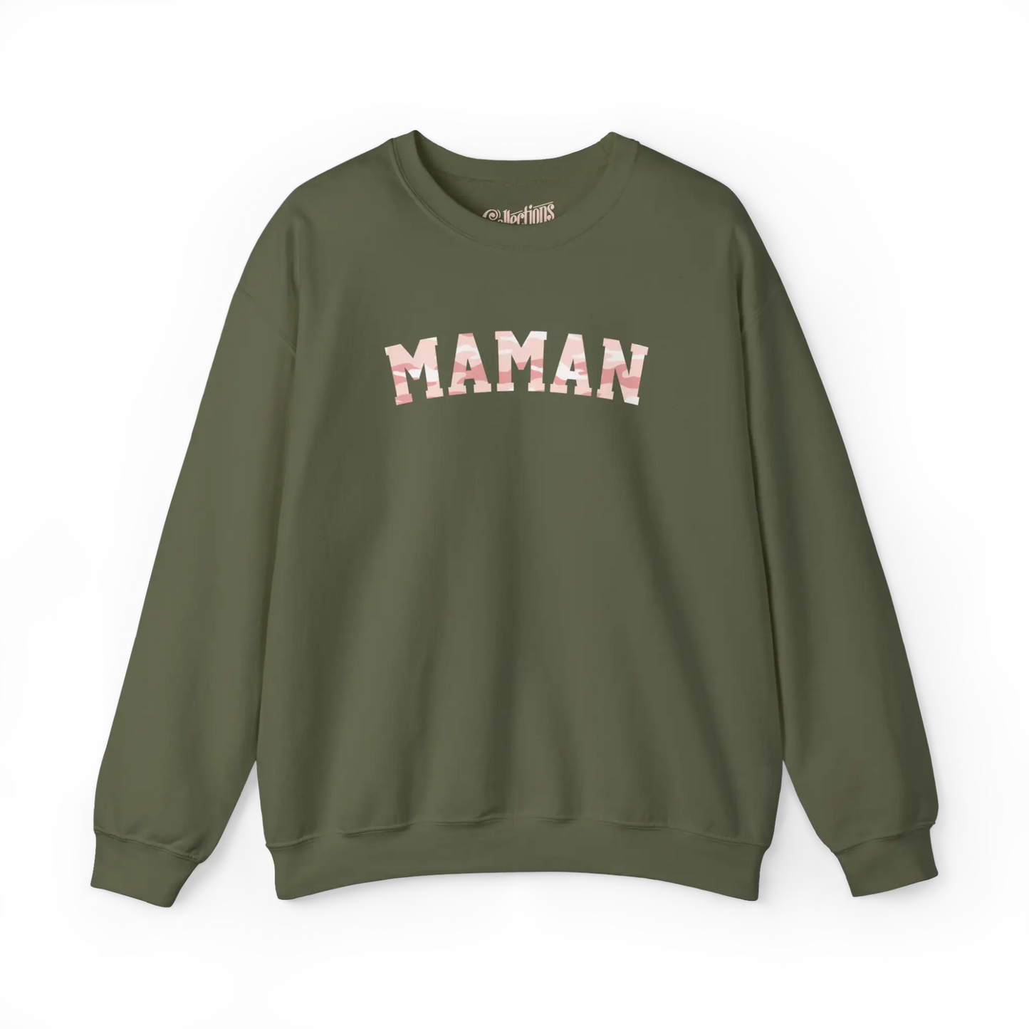 Famille et Cie - Sweat-shirt - Sweat-shirt - Maman - Militaire / S / M