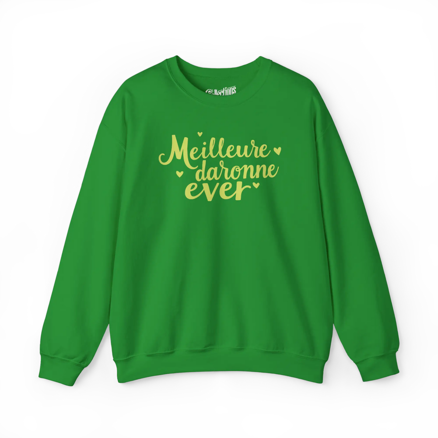 Famille et Cie - Sweat-shirt - Sweat-shirt - Meilleure Daronne Ever - Vert / S / M