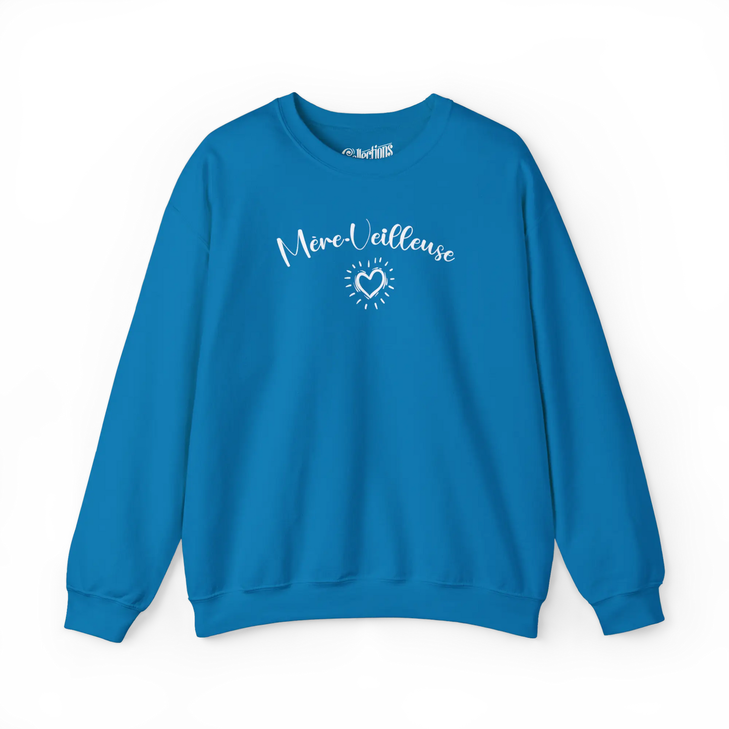 Famille et Cie - Sweat-shirt - Sweat-shirt - Mère-veilleuse - S / M / Saphire