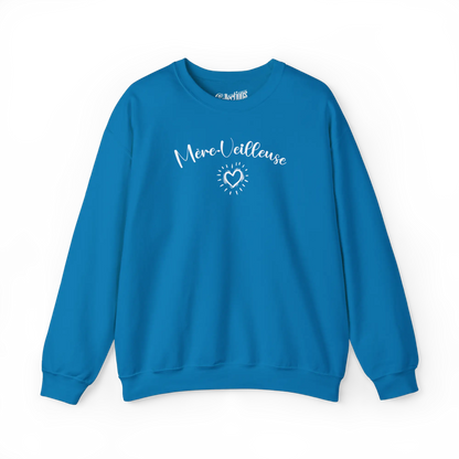Famille et Cie - Sweat-shirt - Sweat-shirt - Mère-veilleuse - S / M / Saphire
