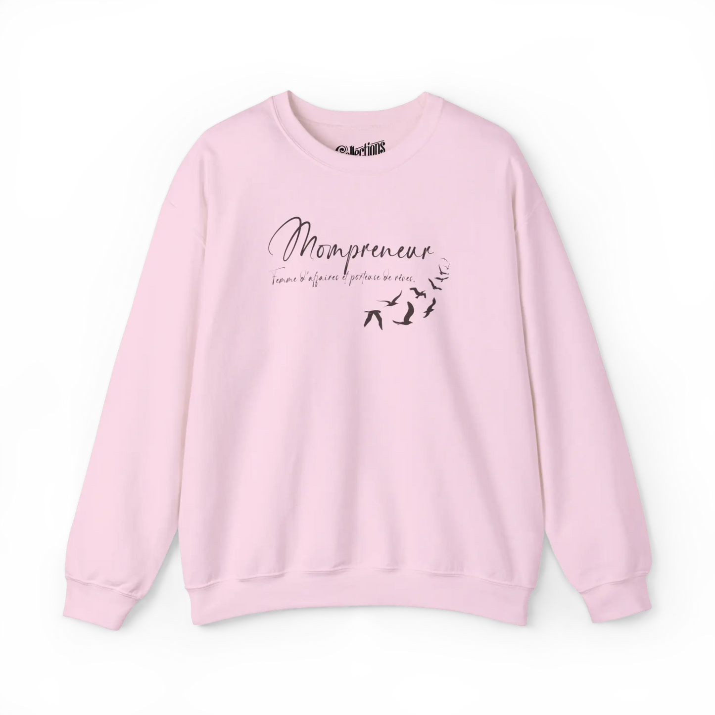 Famille et Cie - Sweat-shirt - Sweat-shirt - Mompreneur - S / M / Rose clair