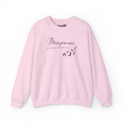 Famille et Cie - Sweat-shirt - Sweat-shirt - Mompreneur - S / M / Rose clair