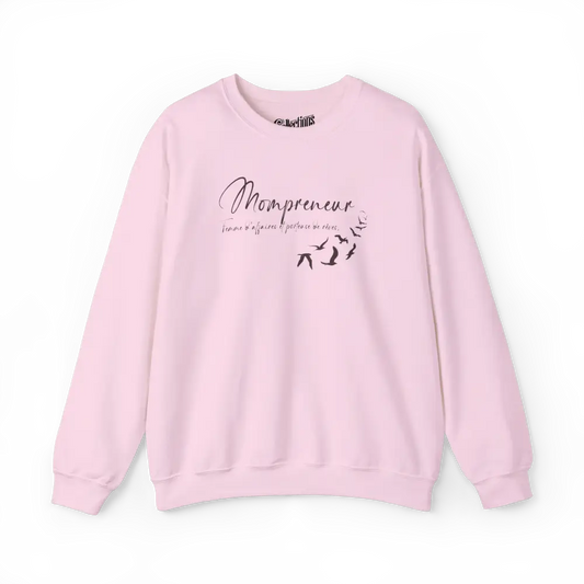 Famille et Cie - Sweat-shirt - Sweat-shirt - Mompreneur - S / M / Rose clair