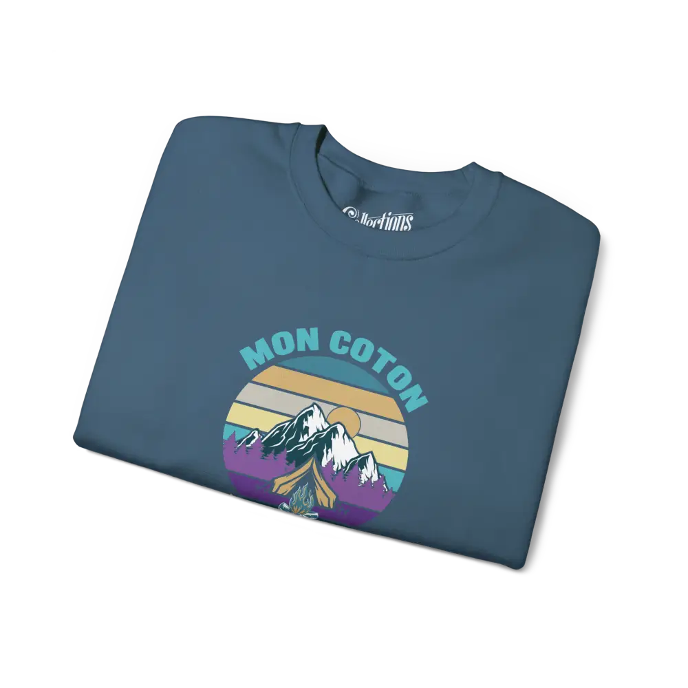 #camping - Sweat-shirt - Sweat-shirt - Mon coton de camping