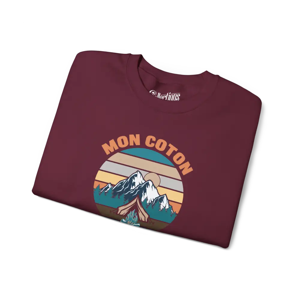 #camping - Sweat-shirt - Sweat-shirt - Mon coton de camping