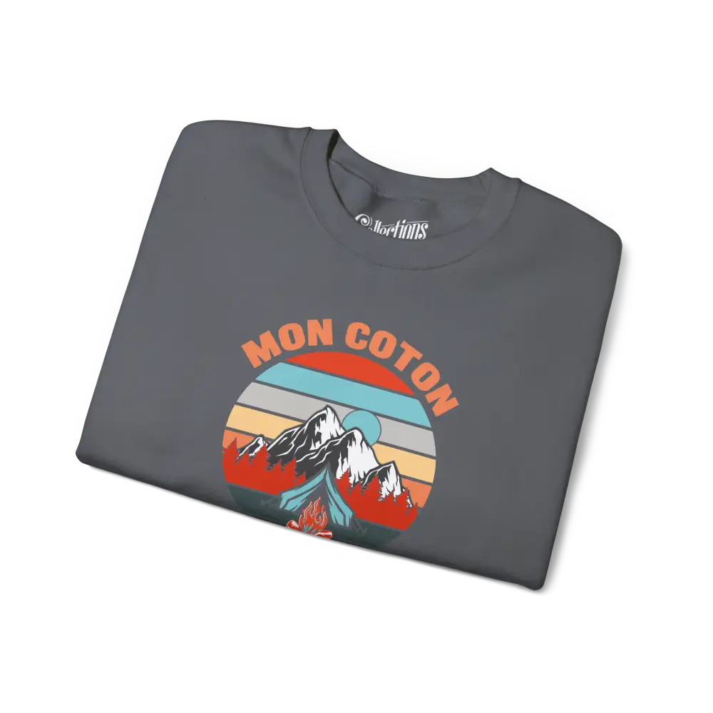 #camping - Sweat-shirt - Sweat-shirt - Mon coton de camping