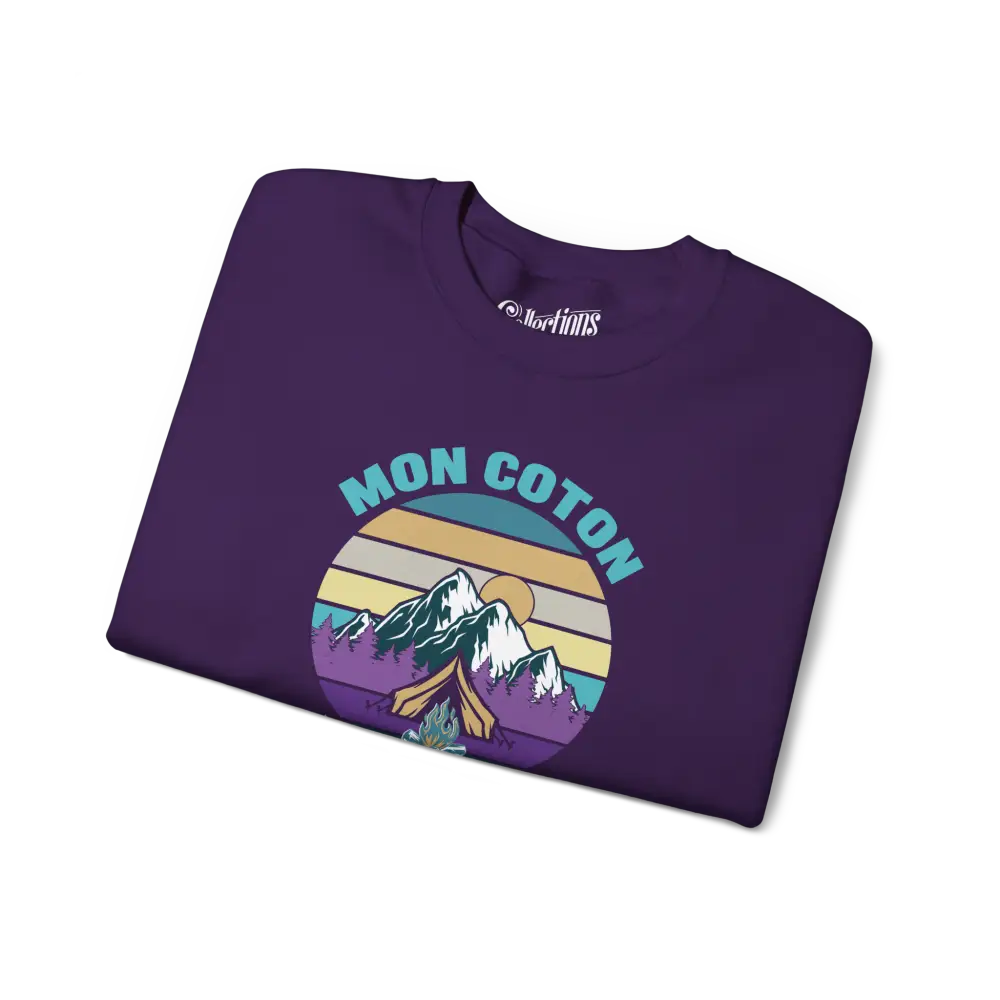 #camping - Sweat-shirt - Sweat-shirt - Mon coton de camping
