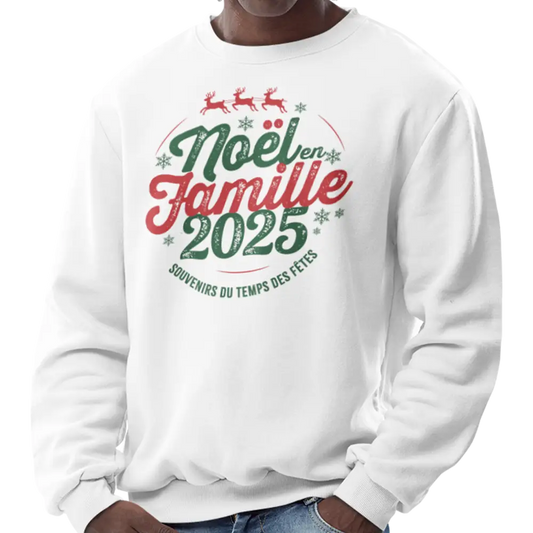 Temps des Fêtes - Sweat-shirt - Sweat-shirt - Noël en famille 2025