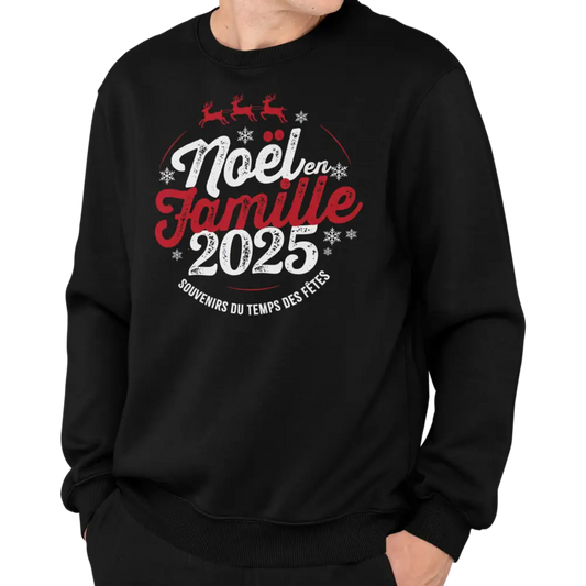 Temps des Fêtes - Sweat-shirt - Sweat-shirt - Noël en famille 2025