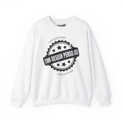 Personnaliser - Sweat-shirt - Sweat-shirt pâle - Personnalisé - Blanc / S / M