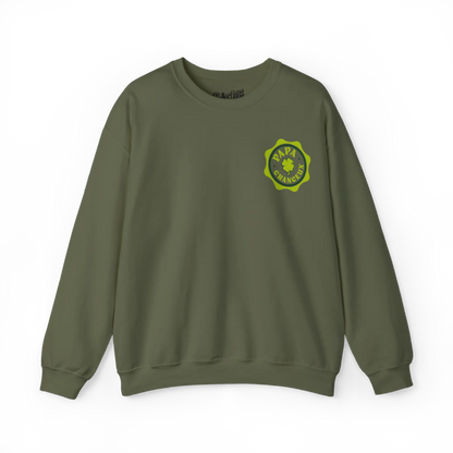 Pour Papa - Sweat-shirt - Sweat-shirt - Papa chanceux - Militaire / S / M