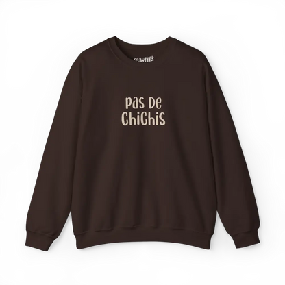 Vie d’Phoqué - Sweat-shirt - Sweat-shirt - Pas de chichis - Chocolat / S / M