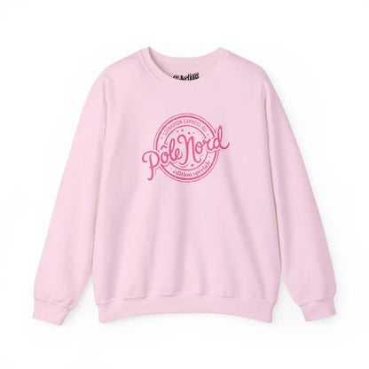 Temps des Fêtes - Sweat-shirt - – Pôle Nord - Rose clair / S / M
