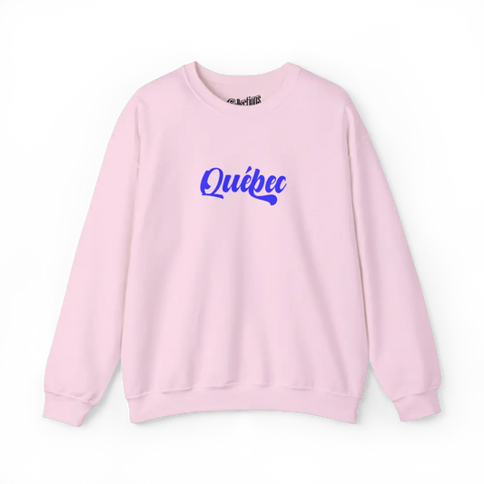 Local D’abord - Sweat-shirt - Sweat-shirt - Québec Élégant - Rose clair / S / M