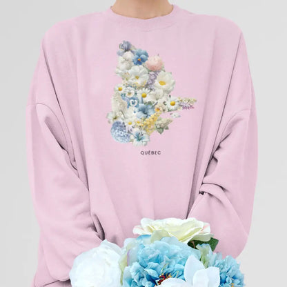 Local D’abord - Sweat-shirt - Sweat-shirt - Québec fleuri