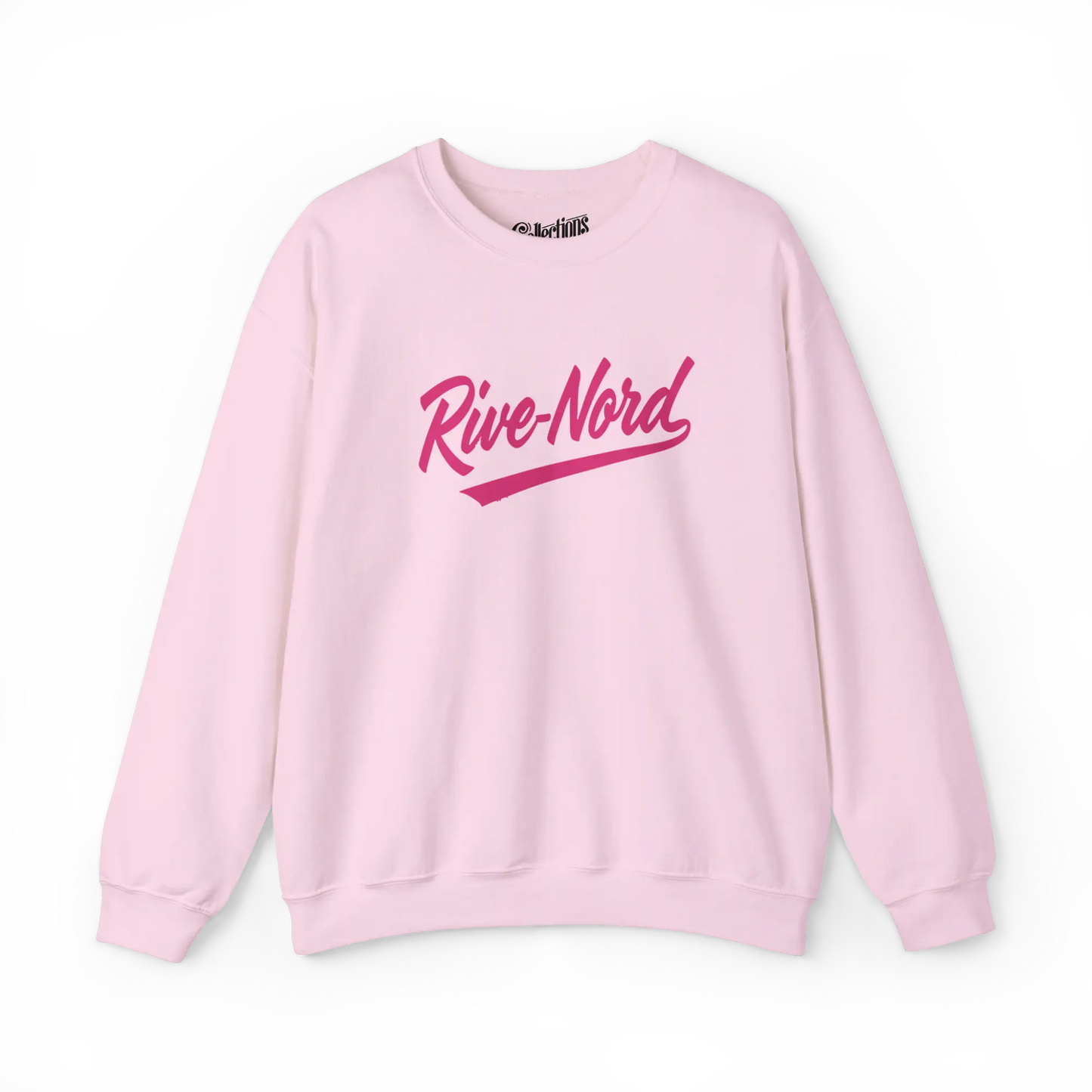 Local D’abord - Sweat-shirt - Sweat-shirt - Rive-Nord - Rose clair / S / M