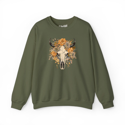 Rodéo Moderne - Sweat-shirt - Sweat-shirt - Roses et Rodéo - Militaire / S / M