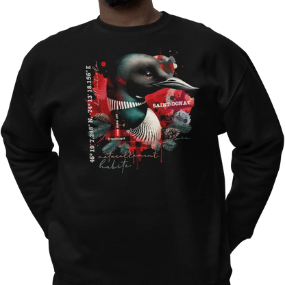 Local d’abord - Sweat-shirt - Sweat-shirt - Saint-Donat – L’esprit habite