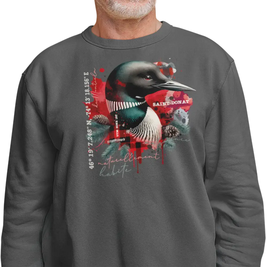 Local d’abord - Sweat-shirt - Sweat-shirt - Saint-Donat – L’esprit habite