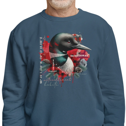 Local d’abord - Sweat-shirt - Sweat-shirt - Saint-Donat – L’esprit habite