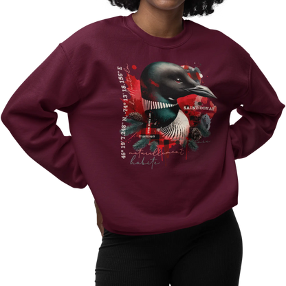 Local d’abord - Sweat-shirt - Sweat-shirt - Saint-Donat – L’esprit habite