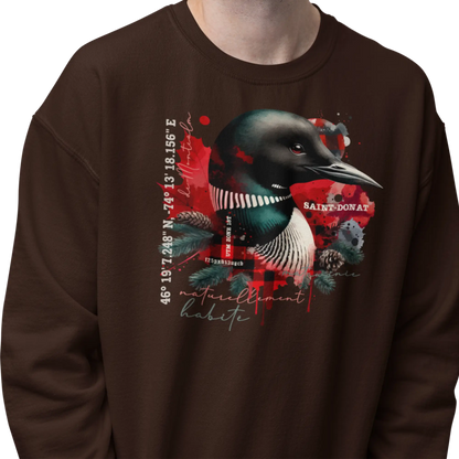 Local d’abord - Sweat-shirt - Sweat-shirt - Saint-Donat – L’esprit habite