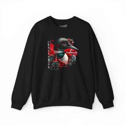 Local d’abord - Sweat-shirt - Sweat-shirt - Saint-Donat – L’esprit habite ici - Noir / S / M