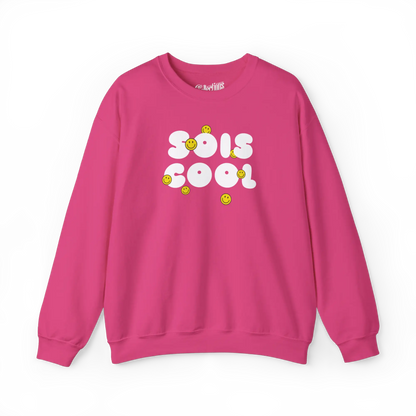 Mot Pour Mot - Sweat-shirt - Sweat-shirt - Sois cool - Fleur exotique / S / M