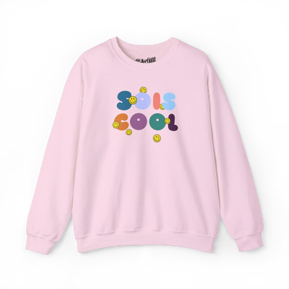 Mot Pour Mot - Sweat-shirt - Sweat-shirt - Sois cool - Rose clair / S / M