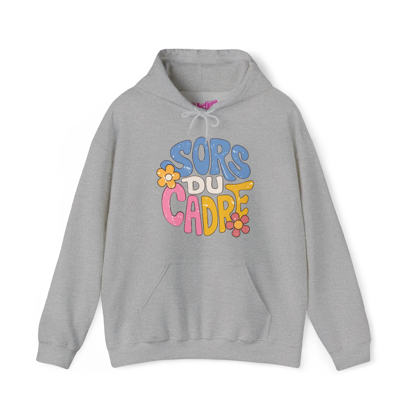 Vie d’Phoqué - Sweat-shirt - Sweat-shirt – Sors Du Cadre - Gris Sport / S / M