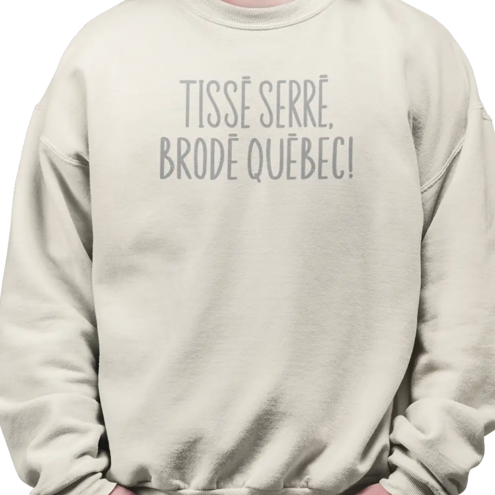 Local D’abord - Sweat-shirt - Sweat-shirt - Tissé serré - Québec