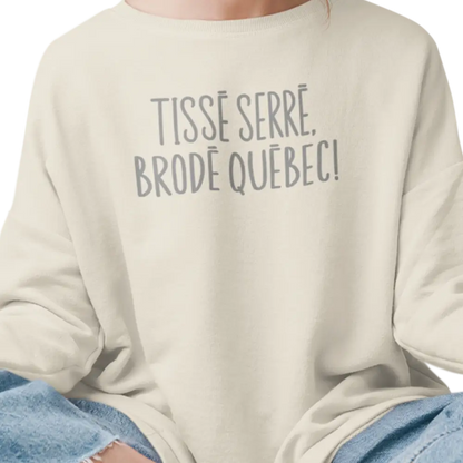 Local D’abord - Sweat-shirt - Sweat-shirt - Tissé serré - Québec