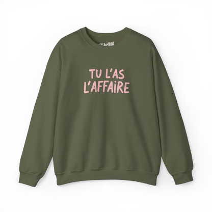 Mot Pour Mot - Sweat-shirt - Sweat-shirt - Tu L’as L’Affaire - Militaire / S / M