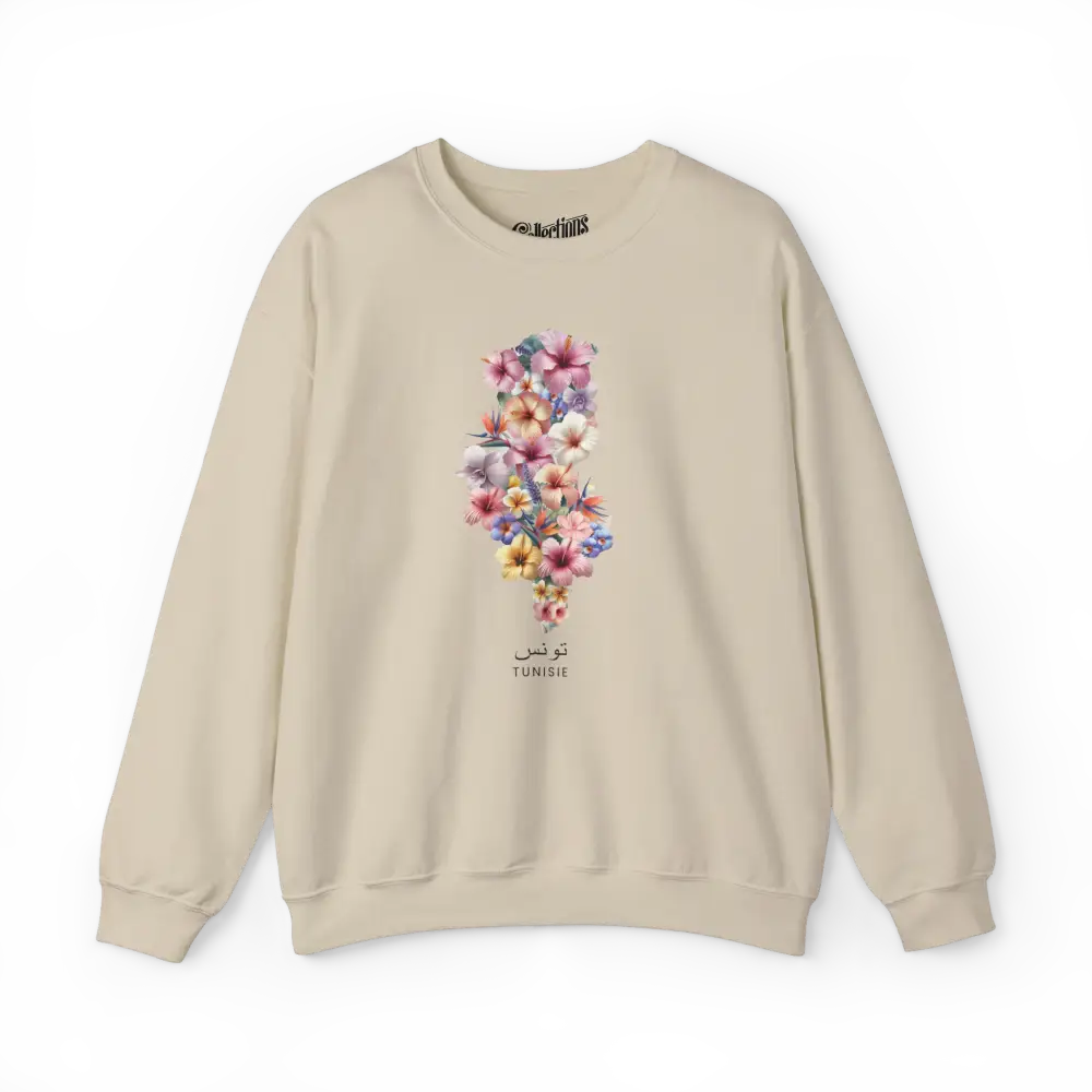 Globe-trotteurs - Sweat-shirt - Sweat-shirt - Tunisie en fleurs