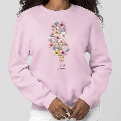 Globe-trotteurs - Sweat-shirt - Sweat-shirt - Tunisie en fleurs
