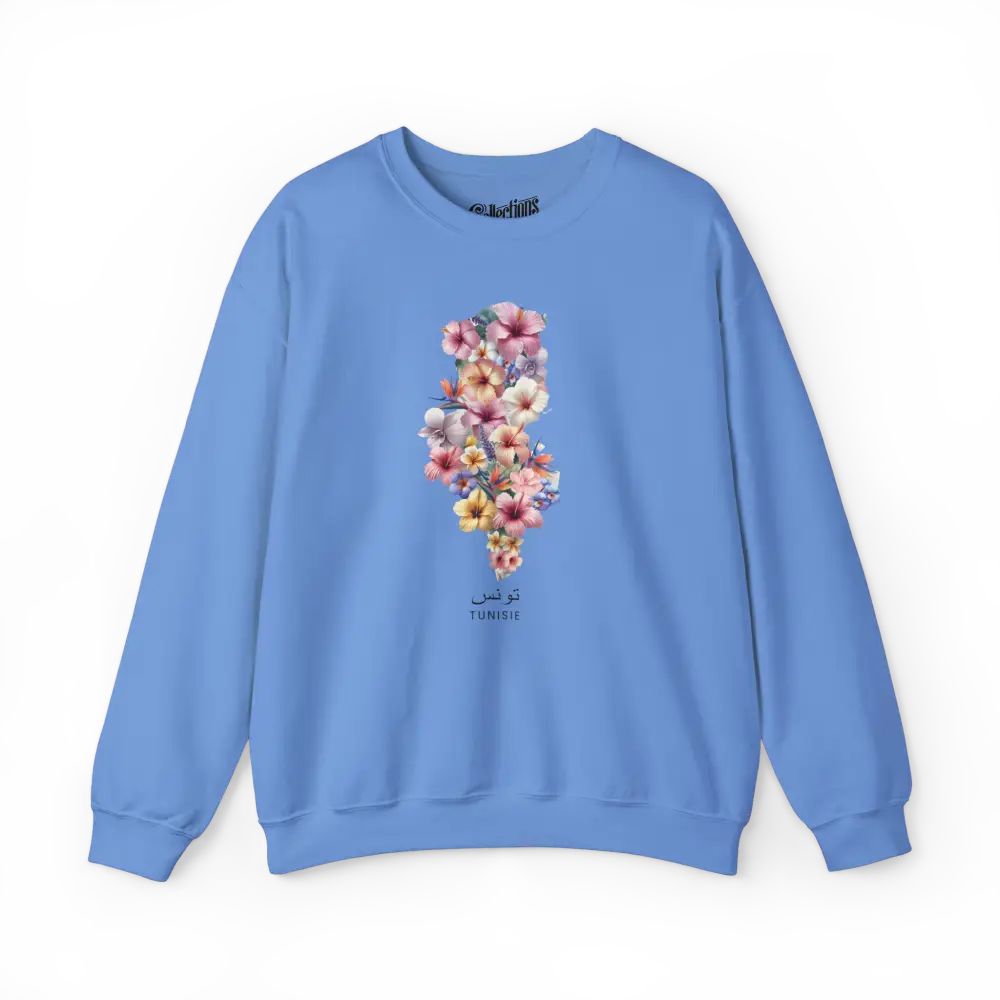 Globe-trotteurs - Sweat-shirt - Sweat-shirt - Tunisie en fleurs