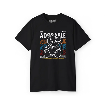 Mot pour Mot - T-Shirt - T-shirt - Adorable - Style unique - Noir / S / M