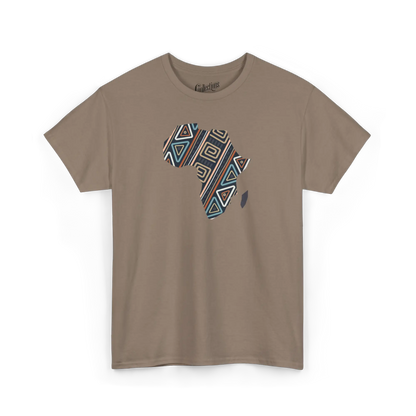 Globe-trotteurs - T-Shirt - T-shirt - Afrique en carte