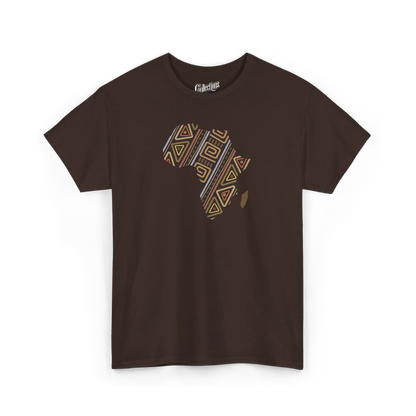 Globe-trotteurs - T-Shirt - T-shirt - Afrique en carte