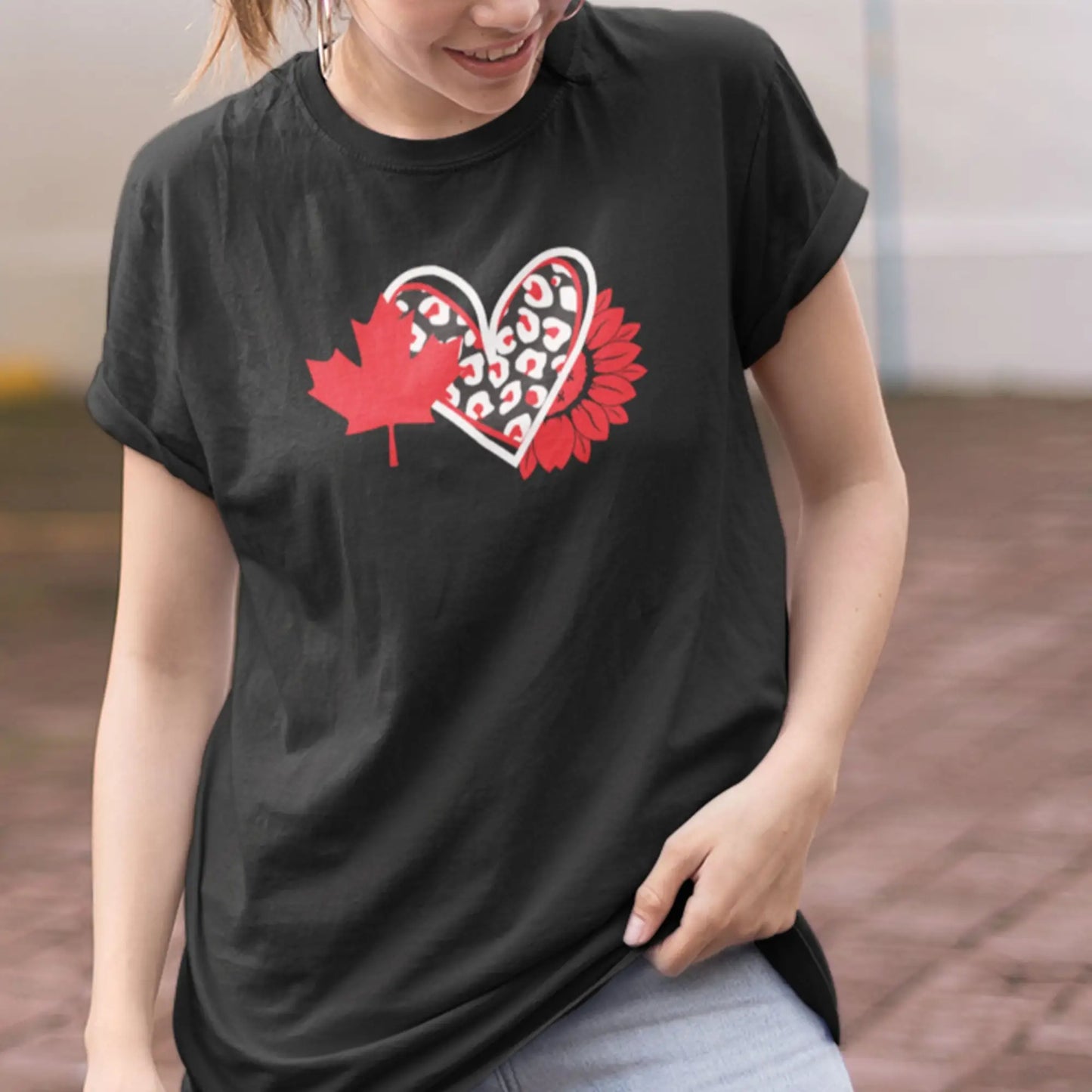 Local D’abord - T-Shirt - T-shirt - Amour Canadien